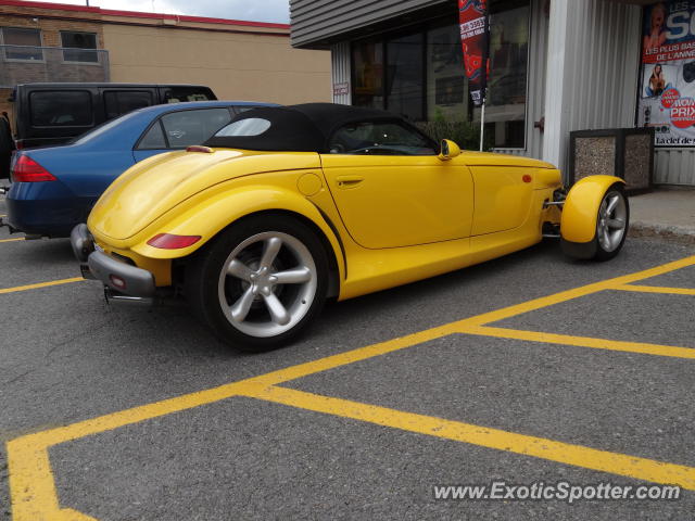 Plymouth Prowler spotted in Québec, Canada