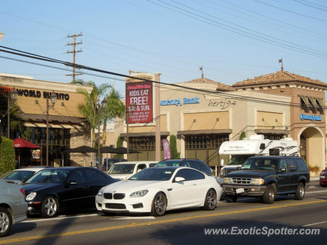 BMW M6 spotted in Marina del Rey, California