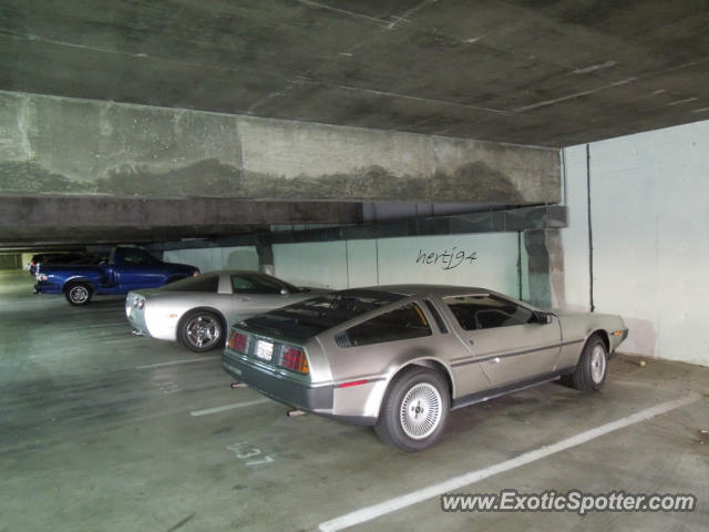 DeLorean DMC-12 spotted in Marina del Rey, California