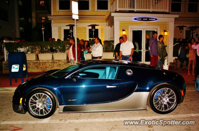 Bugatti Veyron spotted in Miami, Florida