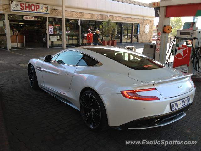 Aston Martin Vanquish spotted in Pretoria, South Africa