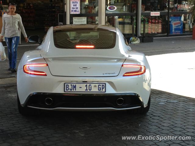 Aston Martin Vanquish spotted in Pretoria, South Africa