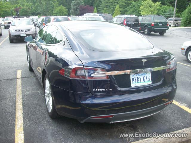 Tesla Model S spotted in Lynchburg, Virginia