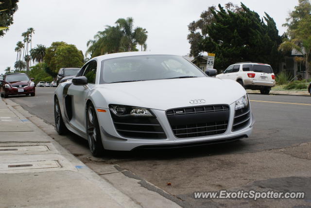 Audi R8 spotted in La Jolla, California