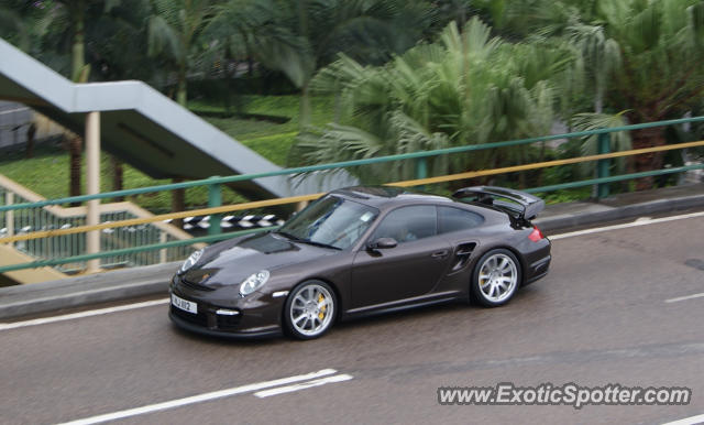 Porsche 911 GT2 spotted in Hong Kong, China