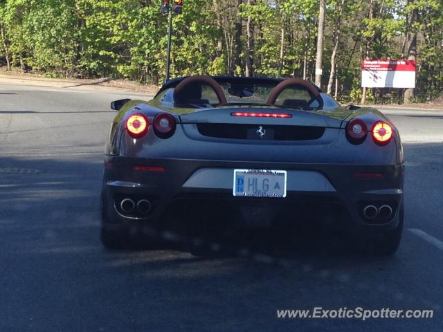 Ferrari F430 spotted in Lowell, Massachusetts