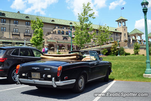 Rolls Royce Corniche spotted in Hershey, Pennsylvania