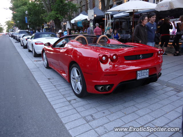 Ferrari F430 spotted in QUEBEC, Canada