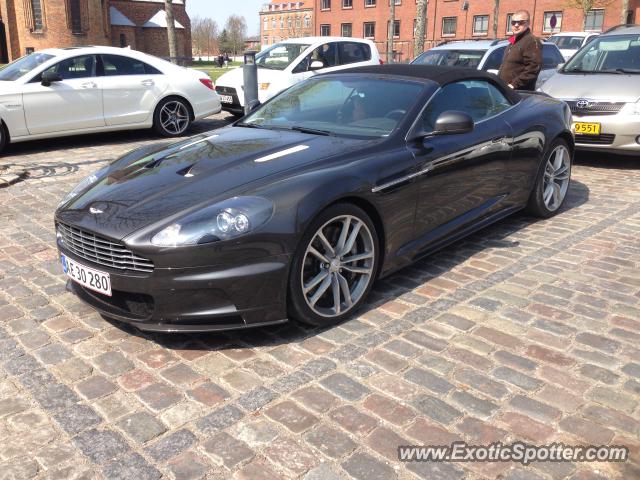 Aston Martin DBS spotted in Ringsted, Denmark