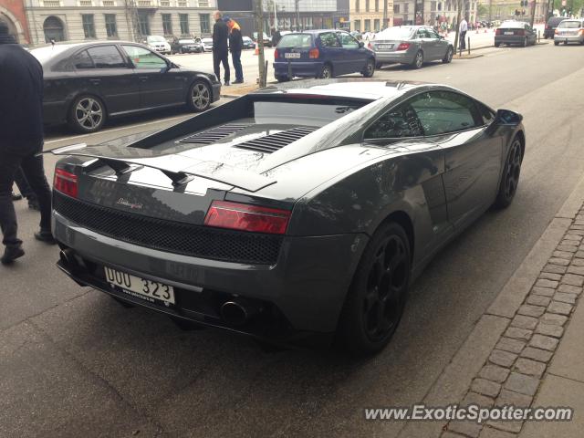Lamborghini Gallardo spotted in Copenhagen, Denmark
