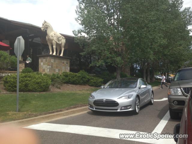 Tesla Model S spotted in Centennial, Colorado