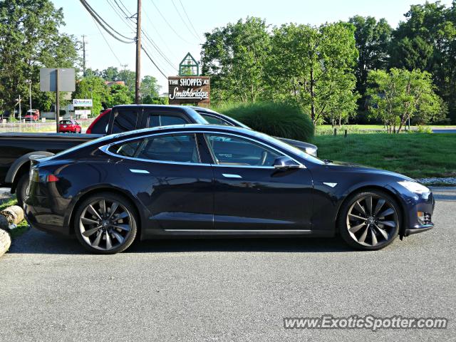 Tesla Model S spotted in Chadds Ford, Pennsylvania