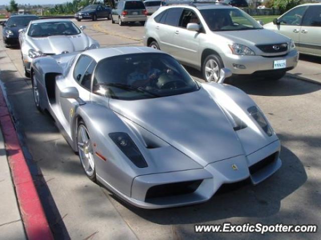 Ferrari Enzo spotted in Newport Beach, California