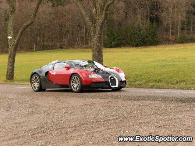 Bugatti Veyron spotted in Colmar, France