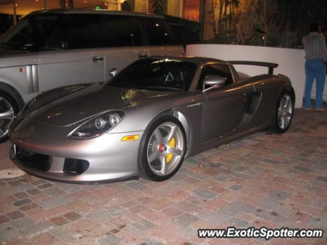 Porsche Carrera GT spotted in Miami, Florida