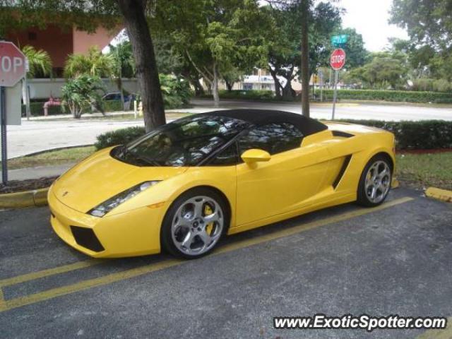 Lamborghini Gallardo spotted in Maime, Maine