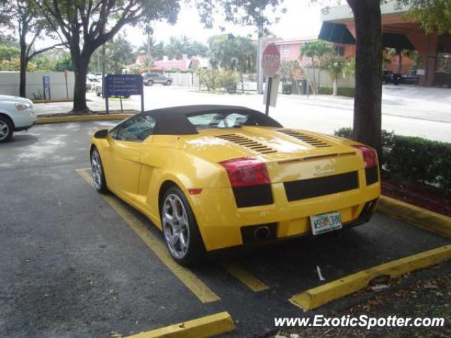 Lamborghini Gallardo spotted in Maime, Maine