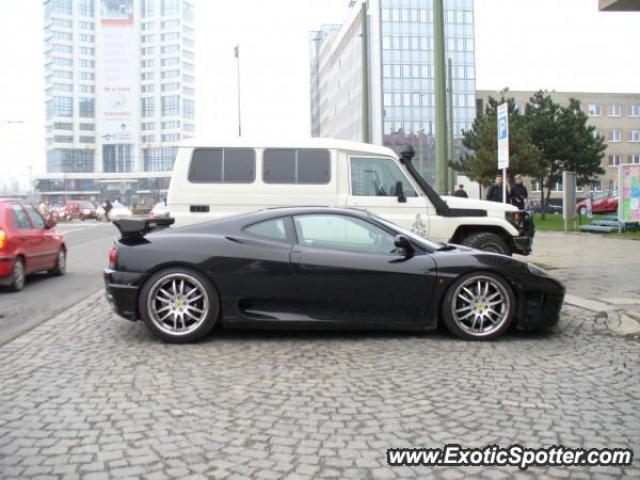 Ferrari 360 Modena spotted in Olomouc, Czech Republic