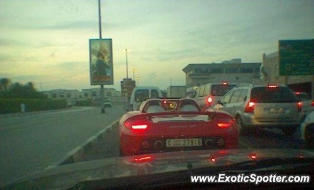 Porsche Carrera GT spotted in Dubai, United Arab Emirates