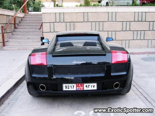 Lamborghini Gallardo spotted in Dubai, United Arab Emirates