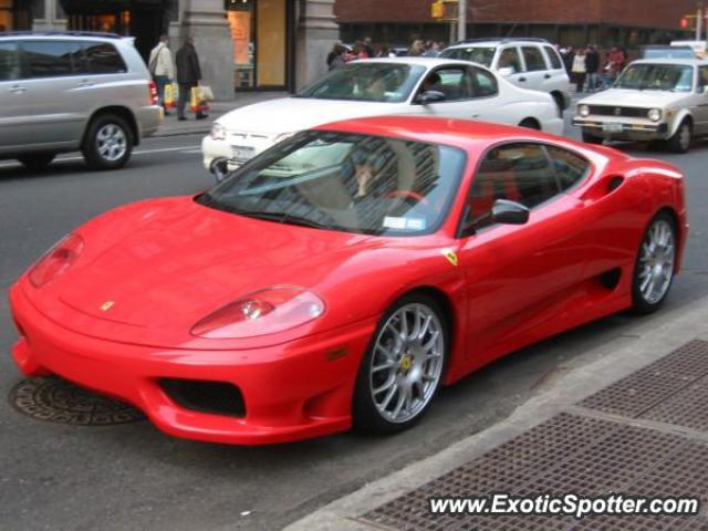 Ferrari 360 Modena spotted in New york, New York