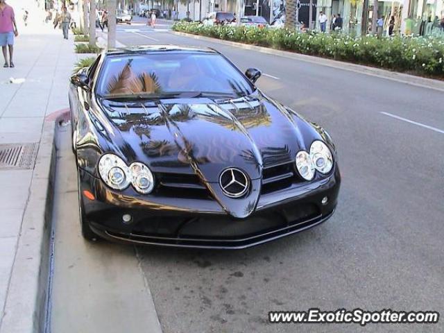Mercedes SLR spotted in Beverly Hills, California