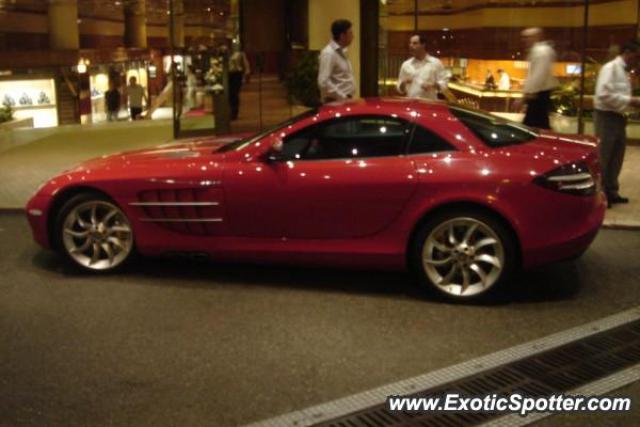 Mercedes SLR spotted in Cannes, France