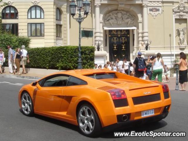 Lamborghini Gallardo spotted in Cannes, France