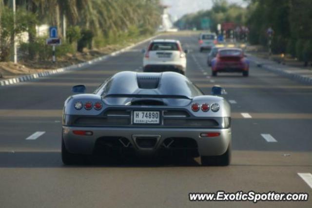 Koenigsegg CCX spotted in Al Ain, United Arab Emirates