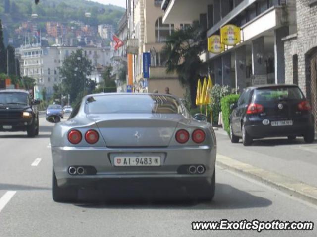 Ferrari 575M spotted in Lugano, Switzerland