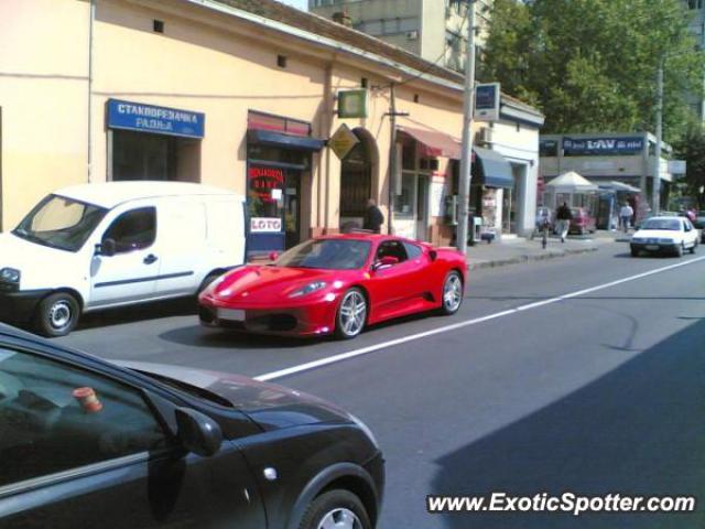 Ferrari F430 spotted in Belgrade, Serbia