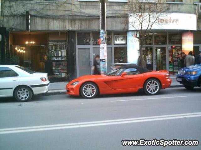 Dodge Viper spotted in Sofia, Bulgaria