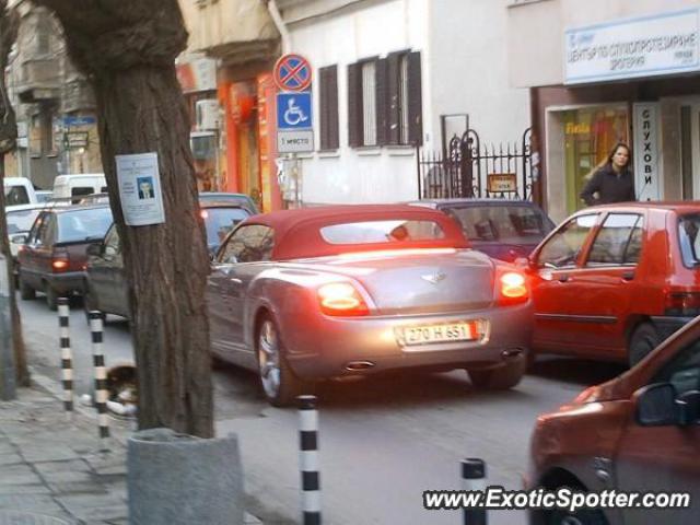 Bentley Continental spotted in Sofia, Bulgaria