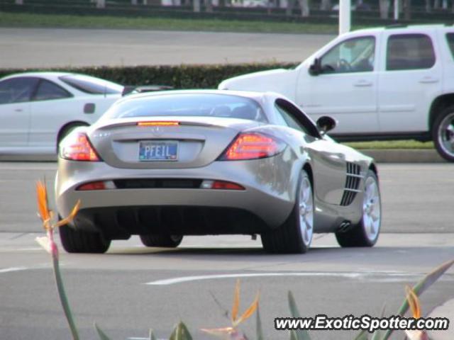 Mercedes SLR spotted in Irvine, California