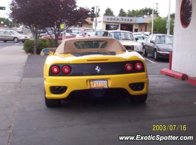Ferrari 360 Modena spotted in Albuquerque, New Mexico