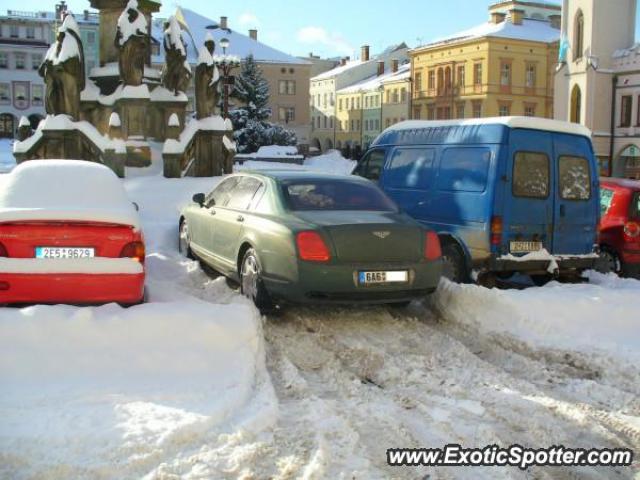 Bentley Continental spotted in Trutnov, Czech Republic