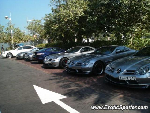Mercedes SLR spotted in Dubai, United Arab Emirates