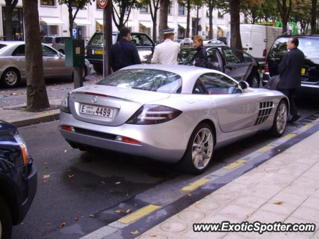 Mercedes SLR spotted in Le havre, France