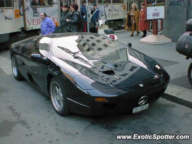 Mercedes C311 spotted in Milan, Italy