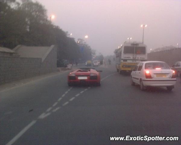 Lamborghini Murcielago spotted in Delhi, India