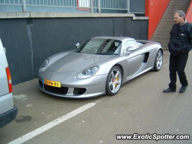 Porsche Carrera GT spotted in Zolder, Belgium