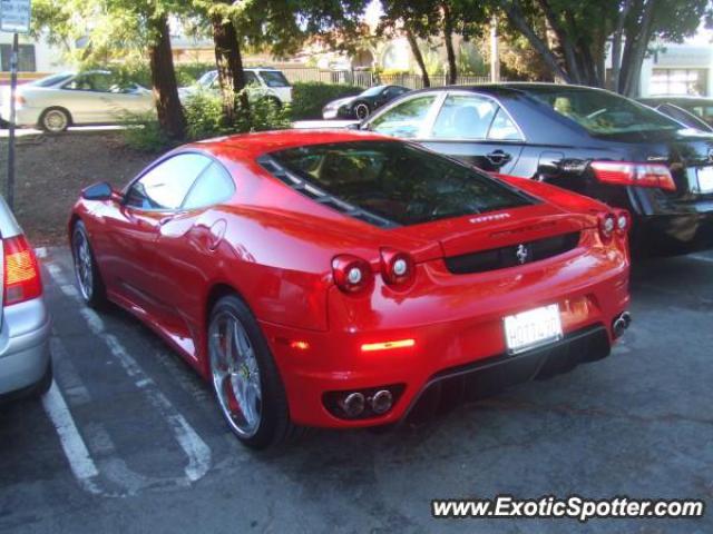 Ferrari F430 spotted in Los gatos, California