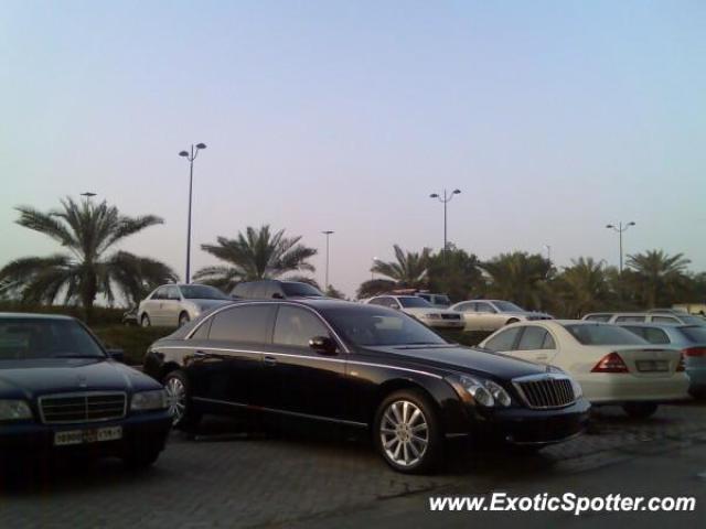 Mercedes Maybach spotted in Abu Dhabi, United Arab Emirates