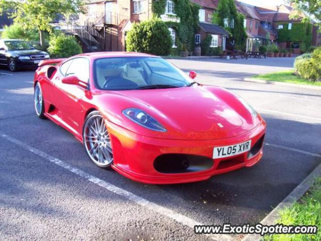 Ferrari F430 spotted in Honiley, United Kingdom