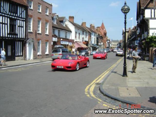 Ferrari 360 Modena spotted in Stratford-upon-avon, United Kingdom