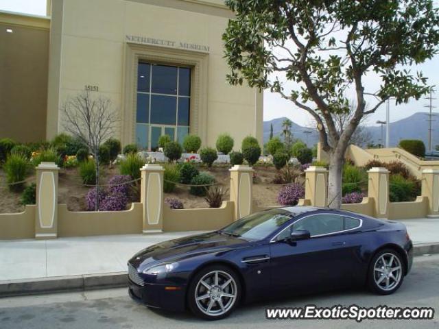Aston Martin Vantage spotted in Sylmar, California