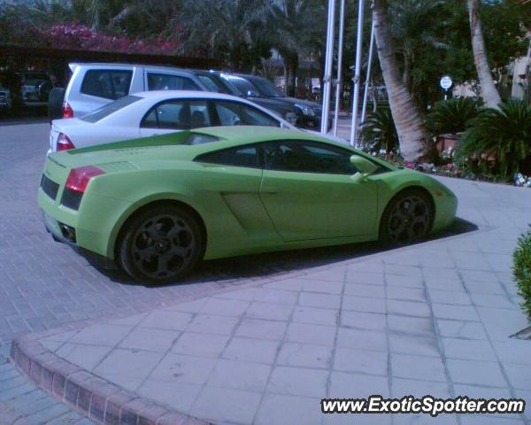 Lamborghini Gallardo spotted in Dubai, United Arab Emirates
