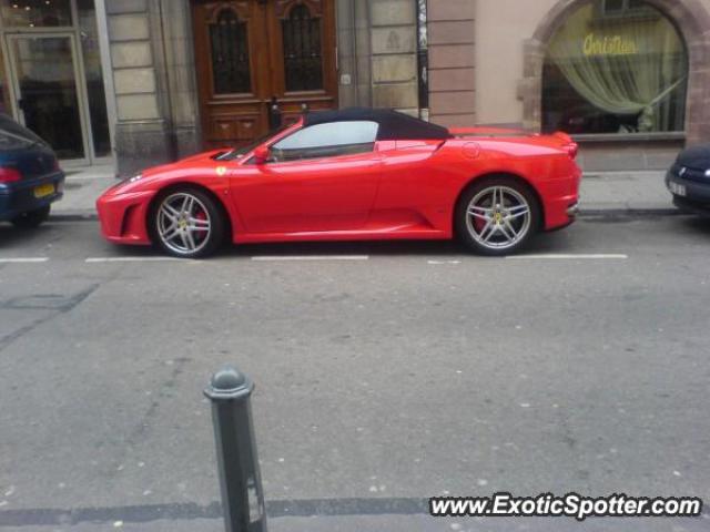 Ferrari F430 spotted in Strasbourg, France