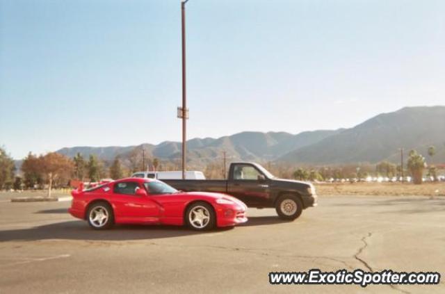Dodge Viper spotted in Lake Elsinore, California