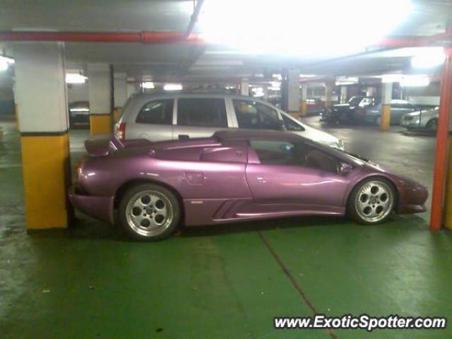 Lamborghini Diablo spotted in London, United Kingdom